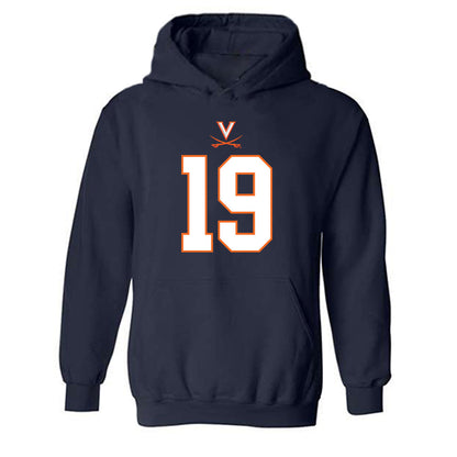 Virginia - NCAA Football : Evan Ward - Hooded Sweatshirt-0