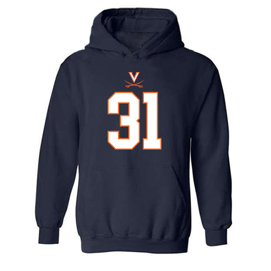 Virginia - NCAA Football : Montino Williams - Hooded Sweatshirt-0