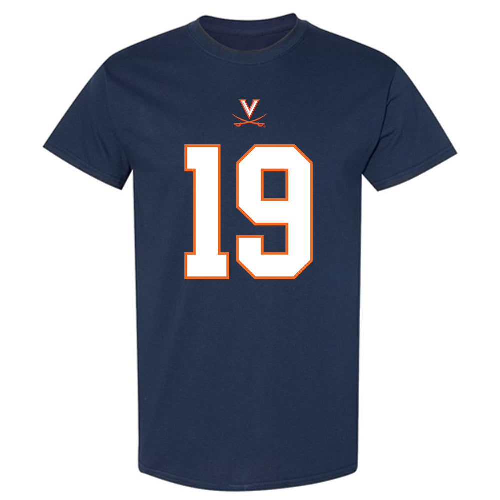 Virginia - NCAA Football : Evan Ward - T-Shirt-0