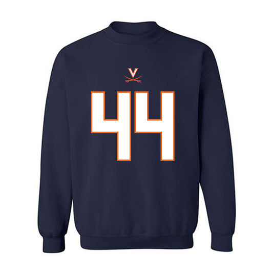Virginia - NCAA Football : Darrion Henry-Young - Crewneck Sweatshirt-0