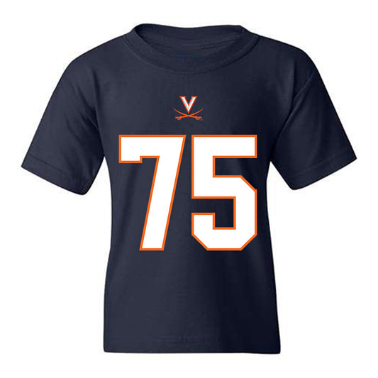 Virginia - NCAA Football : Dylan Biehl - Youth T-Shirt-0