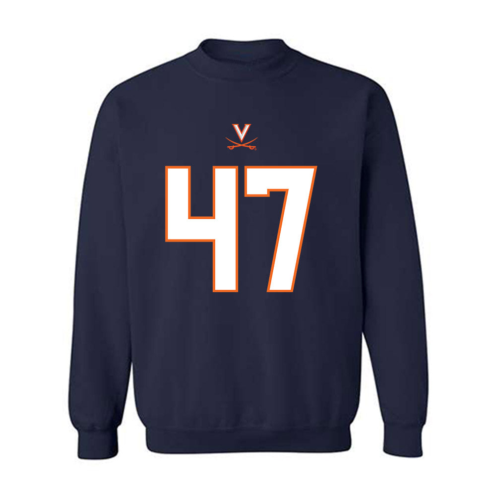 Virginia - NCAA Football : Gabe Sneed - Crewneck Sweatshirt-0