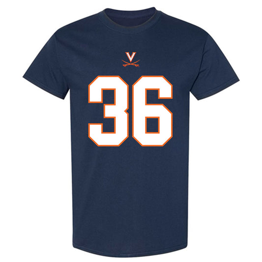Virginia - NCAA Football : Justin Townsend - T-Shirt-0