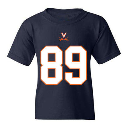 Virginia - NCAA Football : John Rogers - Youth T-Shirt-0