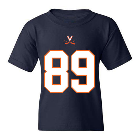 Virginia - NCAA Football : John Rogers - Youth T-Shirt-0