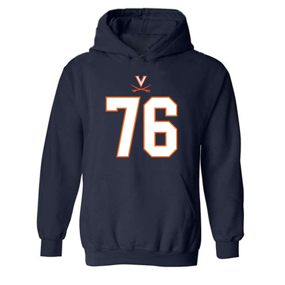 Virginia - NCAA Football : Alex Payne - Hooded Sweatshirt-0