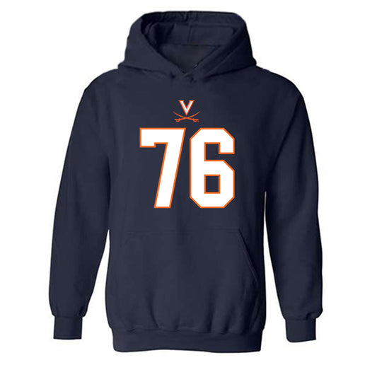 Virginia - NCAA Football : Alex Payne - Hooded Sweatshirt-0