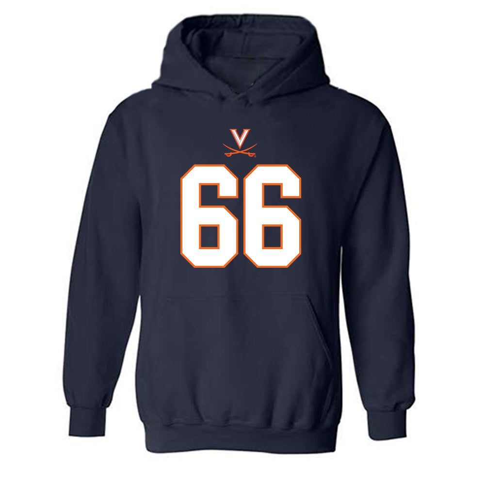 Virginia - NCAA Football : Mikey Gildea - Hooded Sweatshirt-0