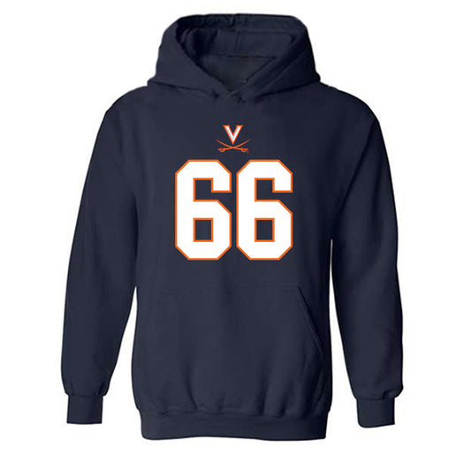 Virginia - NCAA Football : Mikey Gildea - Hooded Sweatshirt-0