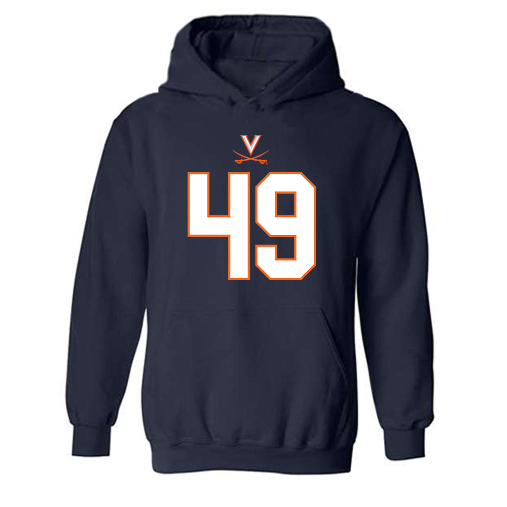 Virginia - NCAA Football : Jacob Tannenbaum - Hooded Sweatshirt-0