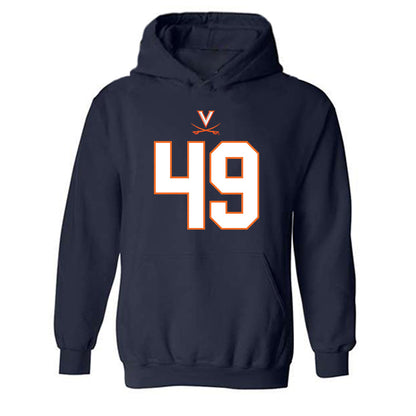 Virginia - NCAA Football : Jacob Tannenbaum - Hooded Sweatshirt-0