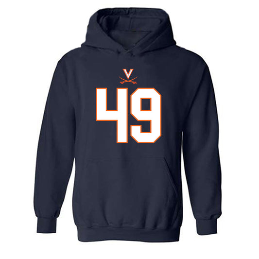Virginia - NCAA Football : Jacob Tannenbaum - Hooded Sweatshirt-0