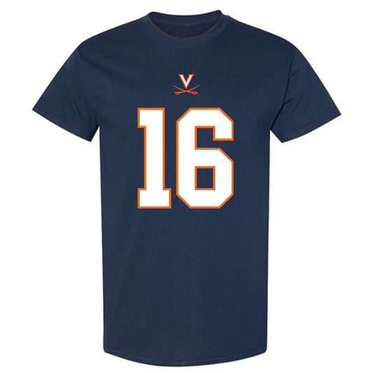 Virginia - NCAA Football : Ely Hamrick - T-Shirt-0