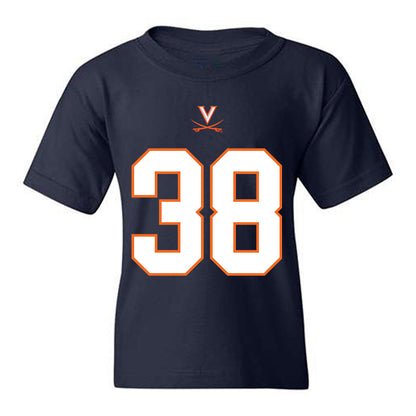 Virginia - NCAA Football : Armstrong Jones - Youth T-Shirt-0