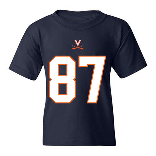 Virginia - NCAA Football : Justin Zames - Youth T-Shirt-0
