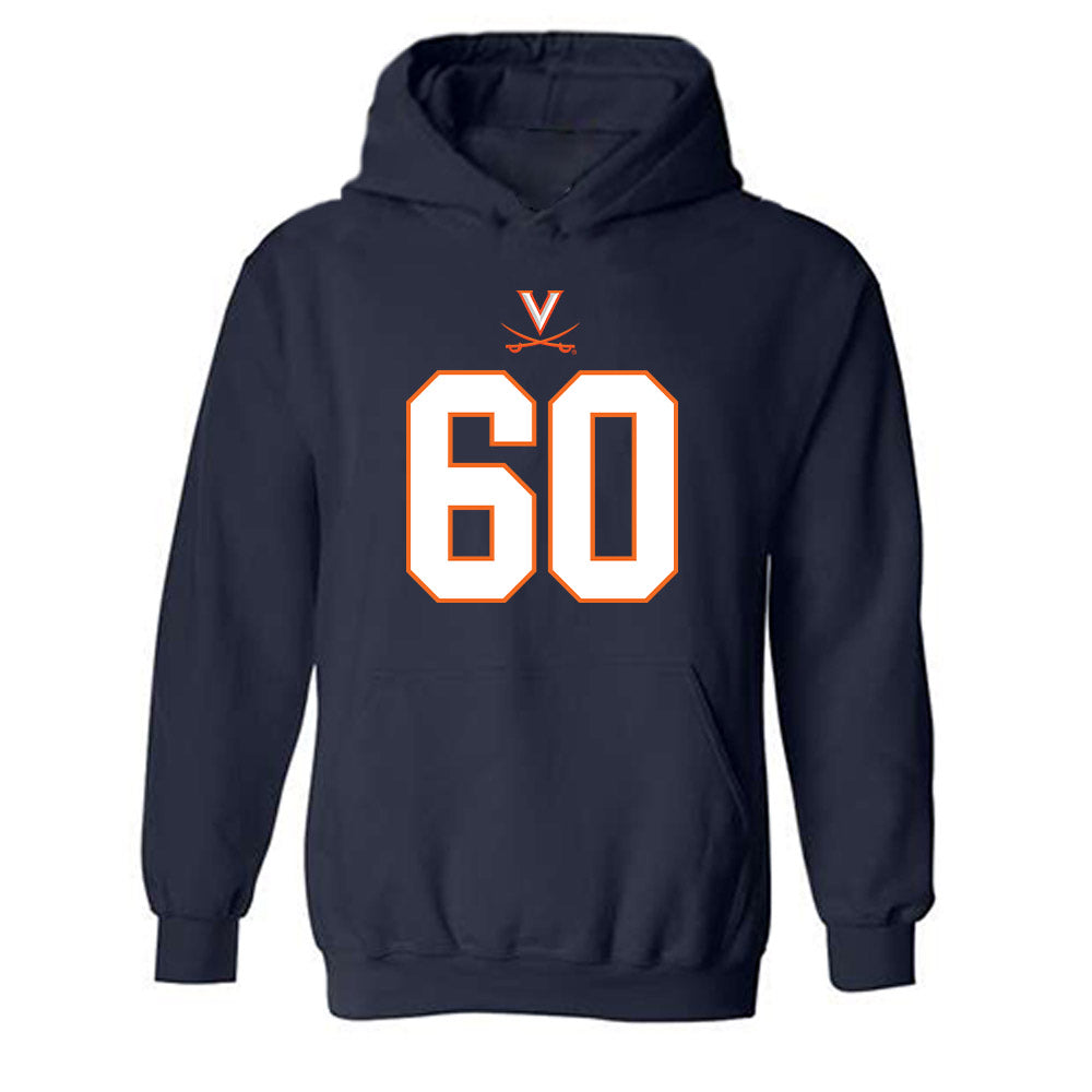 Virginia - NCAA Football : Drake Metcalf - Hooded Sweatshirt-0