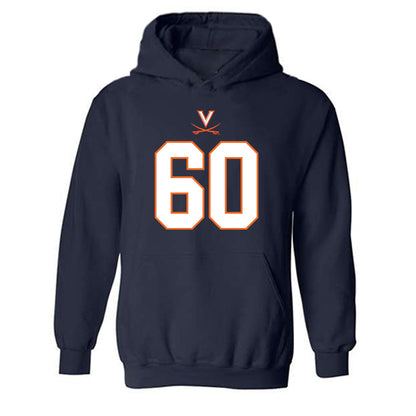 Virginia - NCAA Football : Drake Metcalf - Hooded Sweatshirt-0