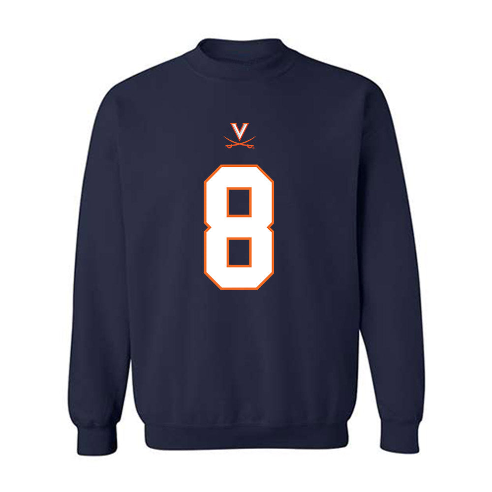 Virginia - NCAA Football : TyLyric Coleman - Crewneck Sweatshirt-0