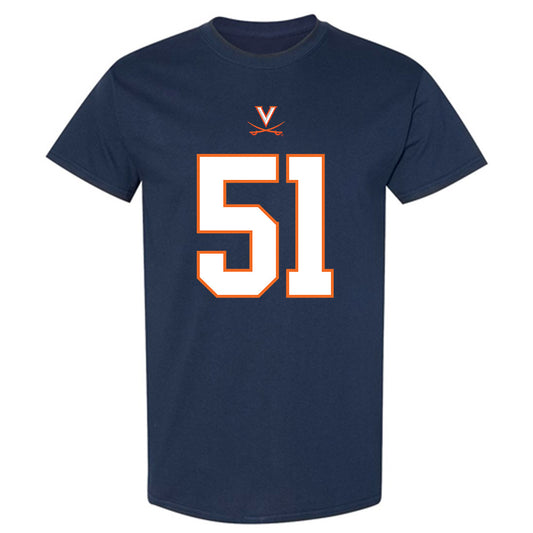 Virginia - NCAA Football : Grayson Reid - T-Shirt-0