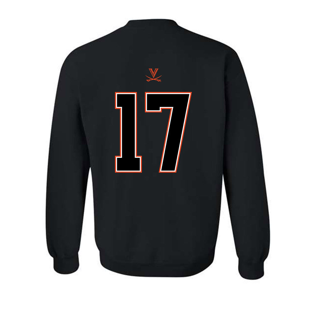 Virginia - NCAA Football : JaeOyn Williams - Crewneck Sweatshirt-1