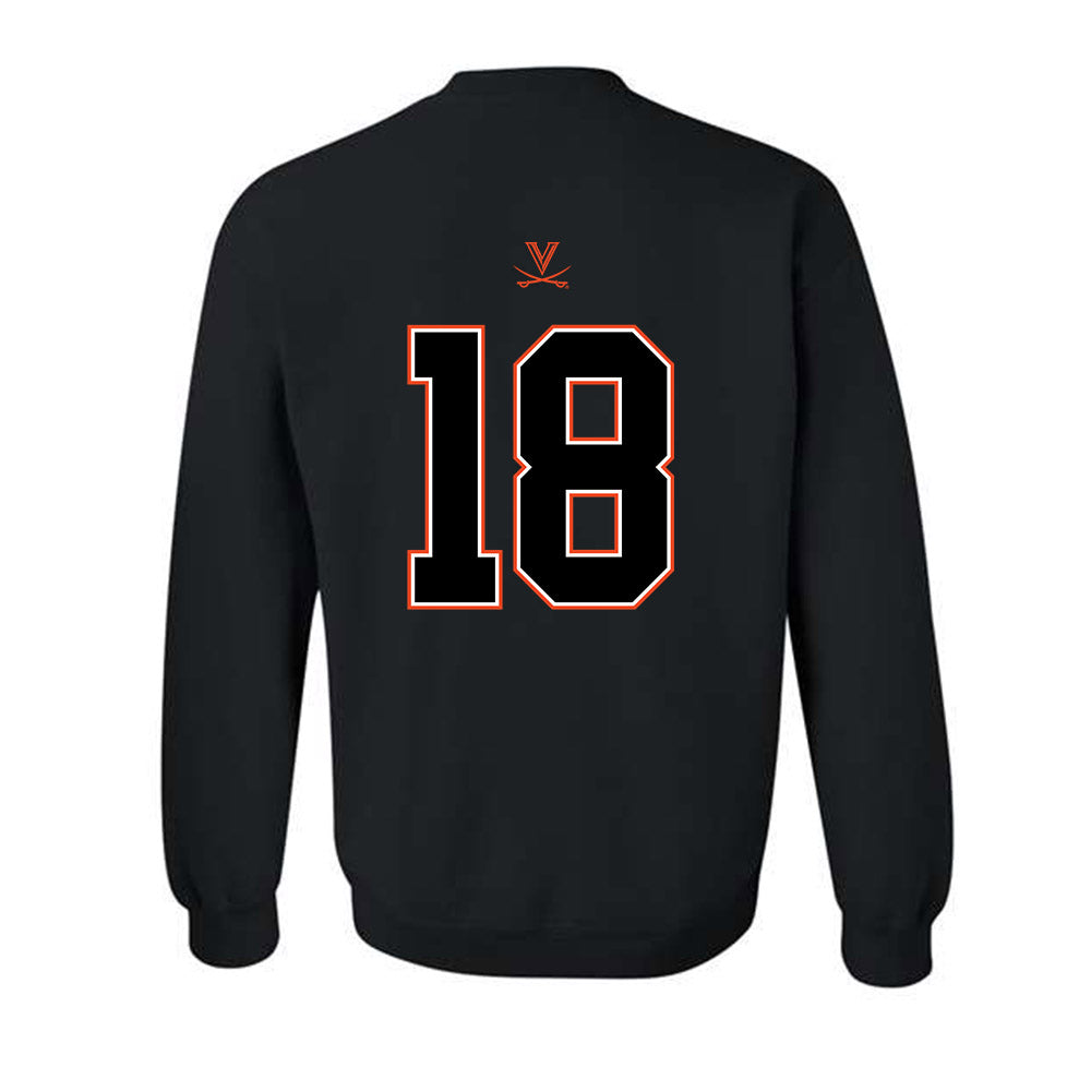 Virginia - NCAA Football : Da�Shawn Martin - Crewneck Sweatshirt-1