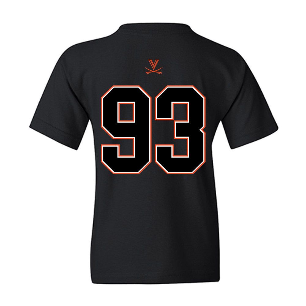 Virginia - NCAA Football : Billy Koudelka - Youth T-Shirt-1