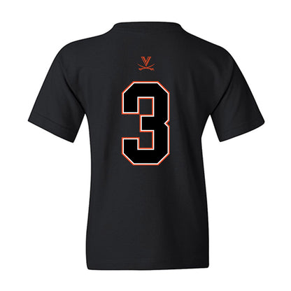 Virginia - NCAA Football : Kevon Gray - Youth T-Shirt-1