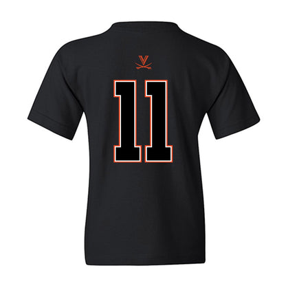 Virginia - NCAA Football : Maddox Marcellus - Youth T-Shirt-1