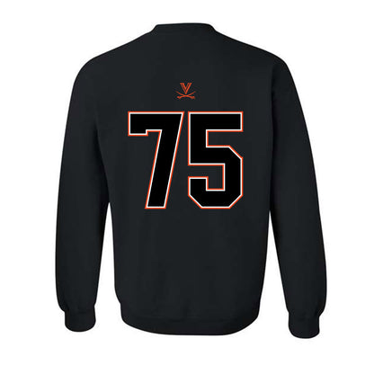 Virginia - NCAA Football : Dylan Biehl - Crewneck Sweatshirt-1