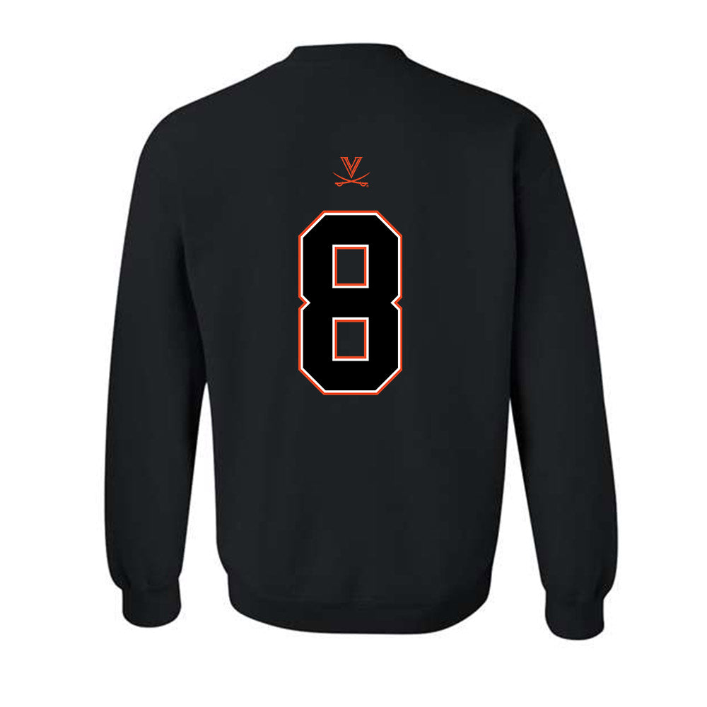 Virginia - NCAA Football : TyLyric Coleman - Crewneck Sweatshirt-1