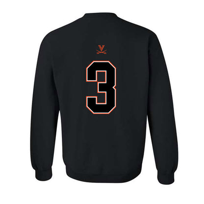 Virginia - NCAA Football : Kevon Gray - Crewneck Sweatshirt-1