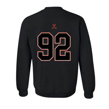 Virginia - NCAA Football : Jonathan Allen - Crewneck Sweatshirt-1