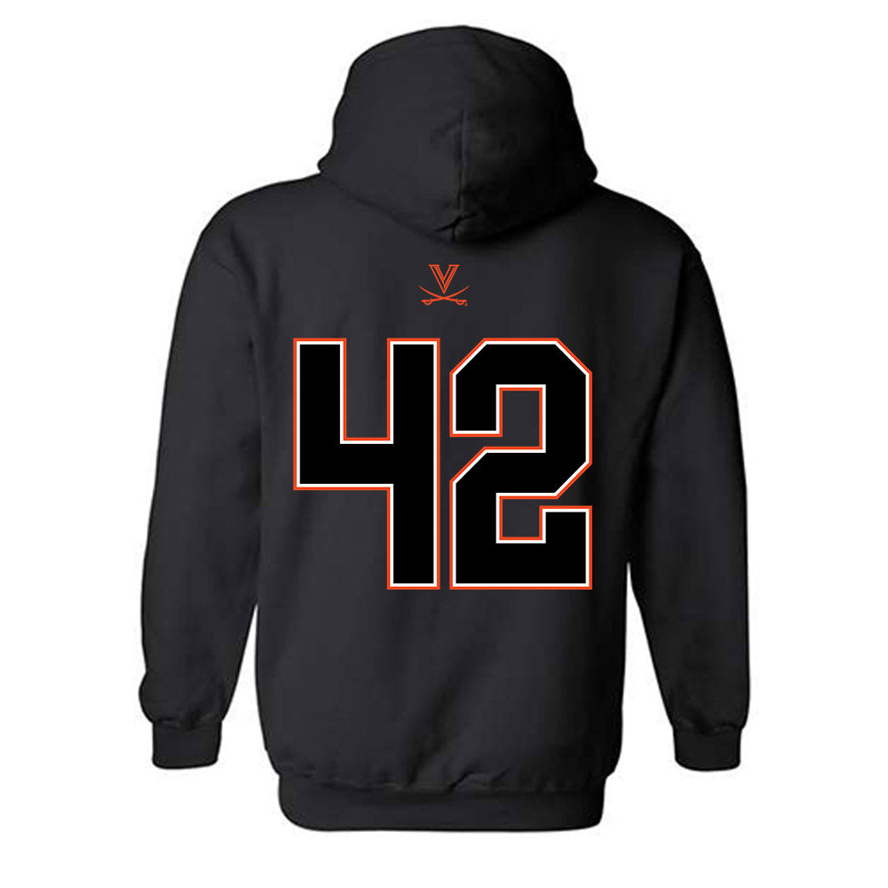 Virginia - NCAA Football : Isaiah Reese - Hooded Sweatshirt-1