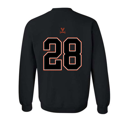 Virginia - NCAA Football : Noah Vaughn - Crewneck Sweatshirt-1