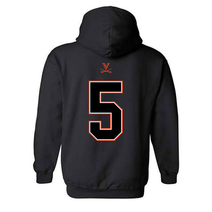 Virginia - NCAA Football : Kameron Courtney - Hooded Sweatshirt-1