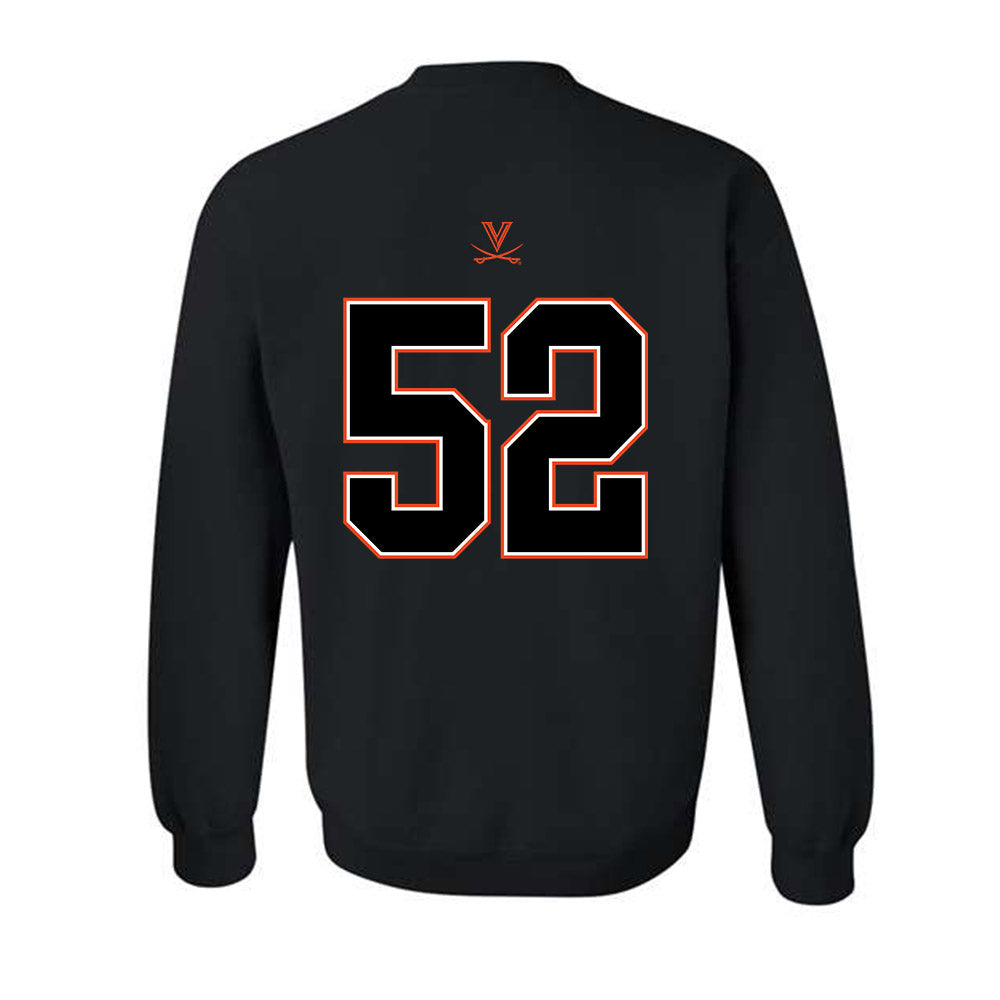 Virginia - NCAA Football : Mckale Boley - Crewneck Sweatshirt-1