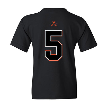 Virginia - NCAA Football : Kameron Courtney - Youth T-Shirt-1