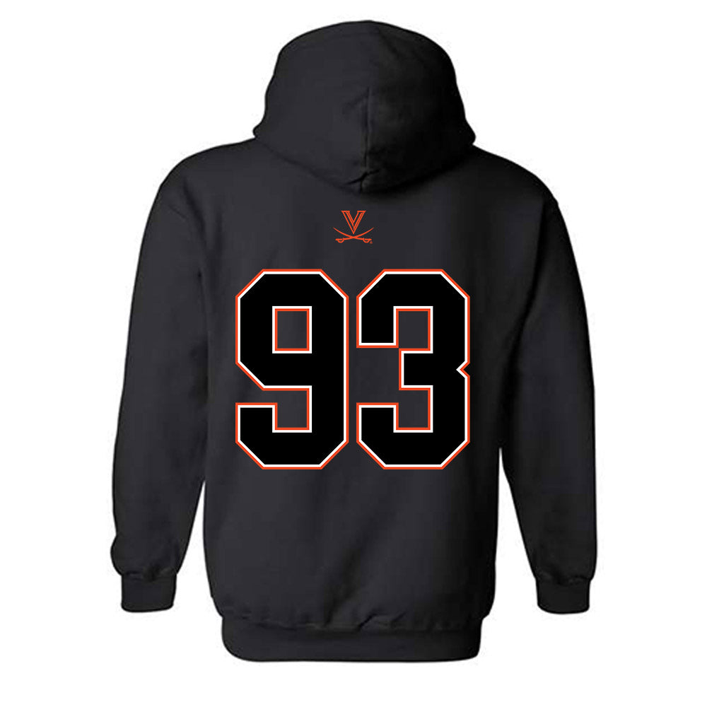Virginia - NCAA Football : Billy Koudelka - Hooded Sweatshirt-1