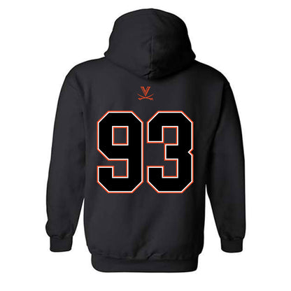 Virginia - NCAA Football : Billy Koudelka - Hooded Sweatshirt-1