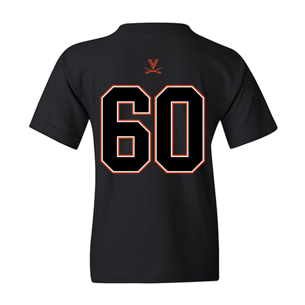 Virginia - NCAA Football : Drake Metcalf - Youth T-Shirt-1