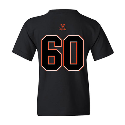 Virginia - NCAA Football : Drake Metcalf - Youth T-Shirt-1
