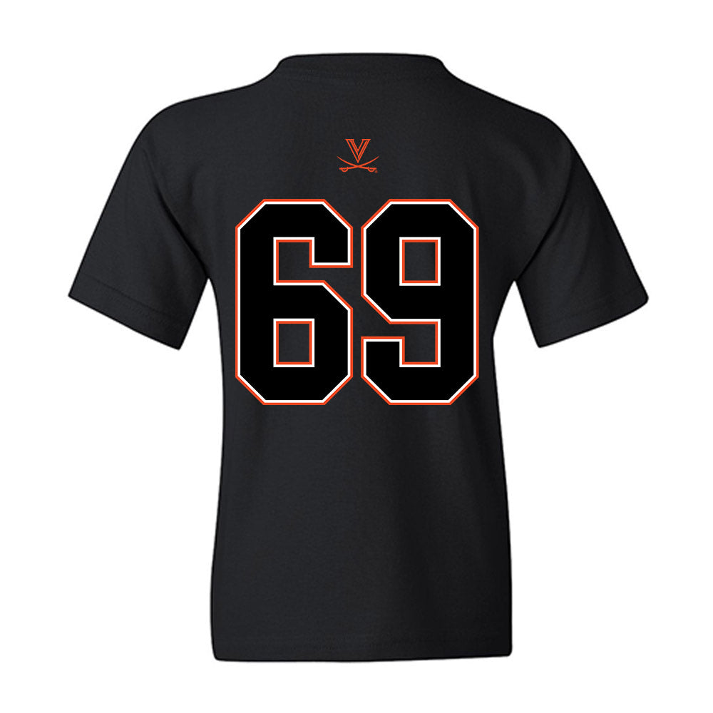 Virginia - NCAA Football : Ryan Brubaker - Youth T-Shirt-1