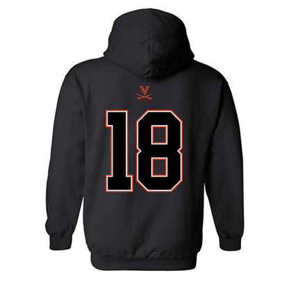 Virginia - NCAA Football : Jalen McNair - Hooded Sweatshirt-1