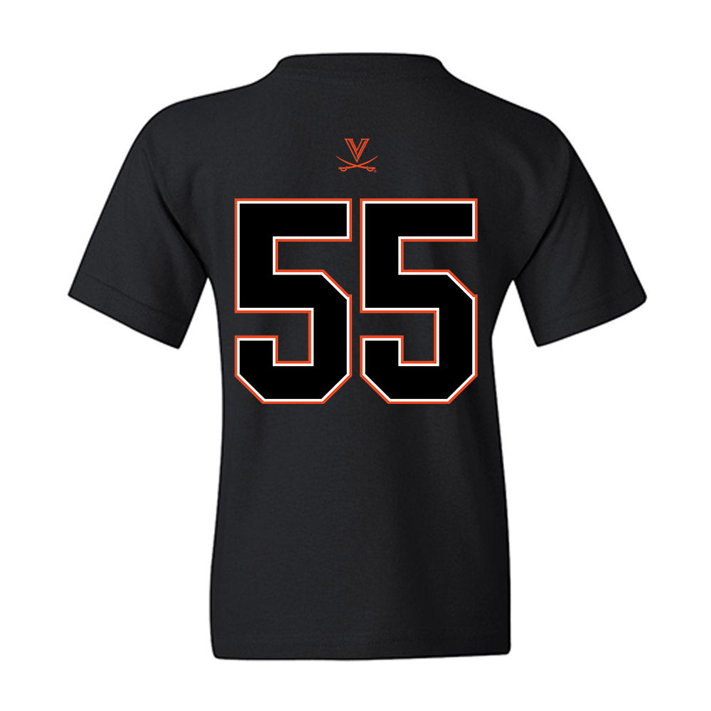 Virginia - NCAA Football : Jim Harris Jr. - Youth T-Shirt-1