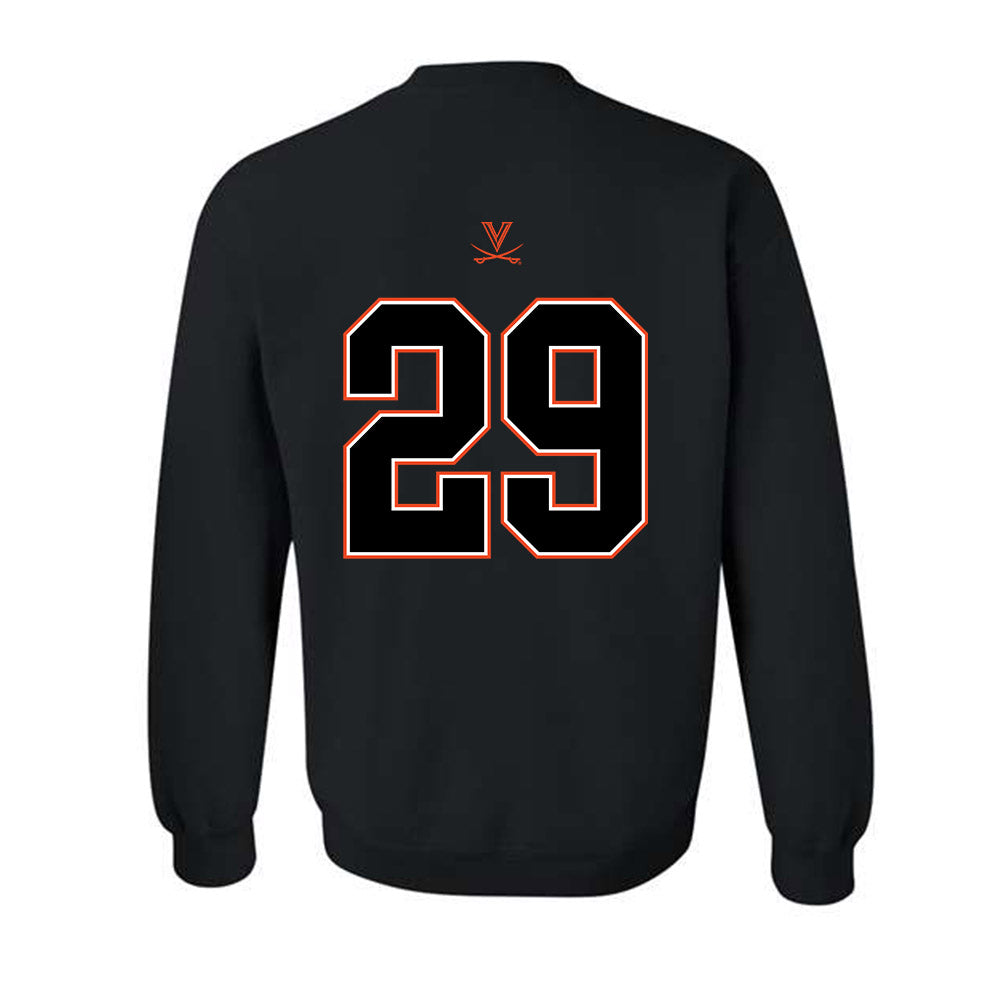 Virginia - NCAA Football : Jayden Covil - Crewneck Sweatshirt-1