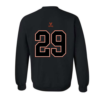 Virginia - NCAA Football : Jayden Covil - Crewneck Sweatshirt-1