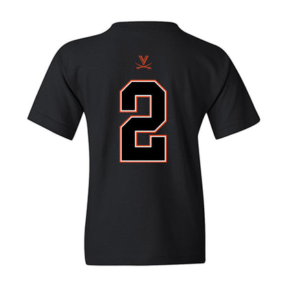 Virginia - NCAA Football : Peyton Lewis - Youth T-Shirt-1