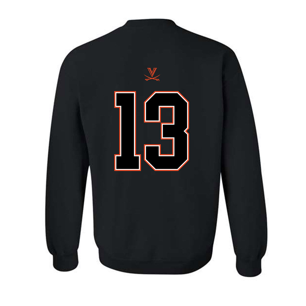 Virginia - NCAA Football : Josiah Abdullah - Crewneck Sweatshirt-1