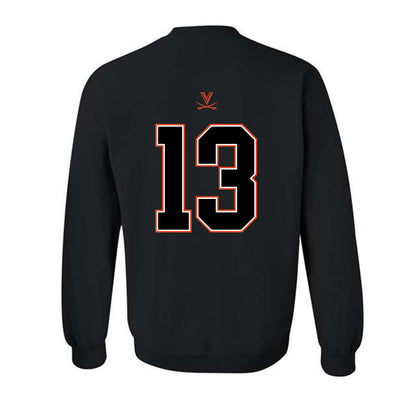 Virginia - NCAA Football : Josiah Abdullah - Crewneck Sweatshirt-1