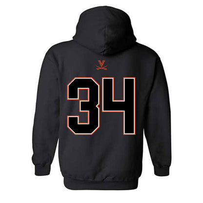Virginia - NCAA Football : Kevin Chadwick - Hooded Sweatshirt-1